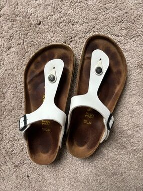 Birkenstock White Sandals